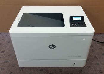 hp color laserjet enterprise m553 laser printer used