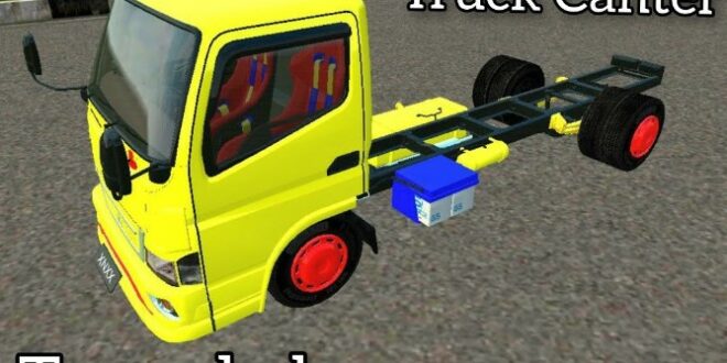 Download mod bussid truck canter full lampu